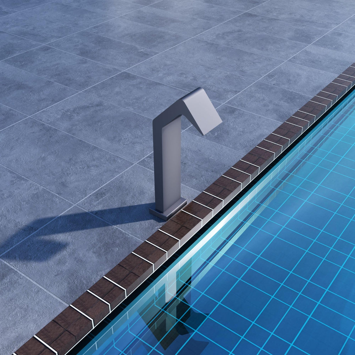 CASCADA DE PISCINA EN ACERO INOX. S.316 SERIE NIAGARA (15CM)