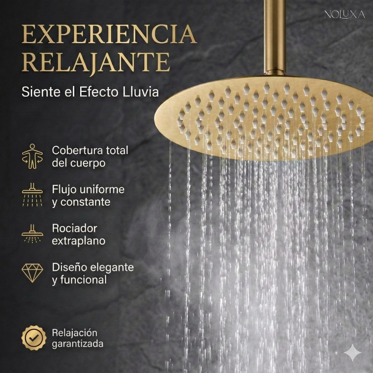 DUCHA EMPOTRADA TERMOSTÁTICA SERIE BREDA