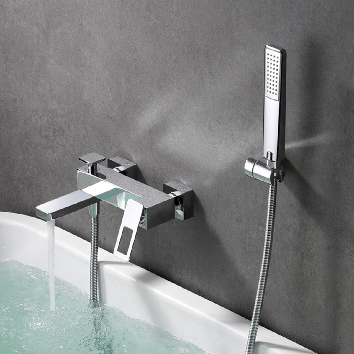 GRIFO BAÑERA Y DUCHA MONOMANDO SERIE SUECIA