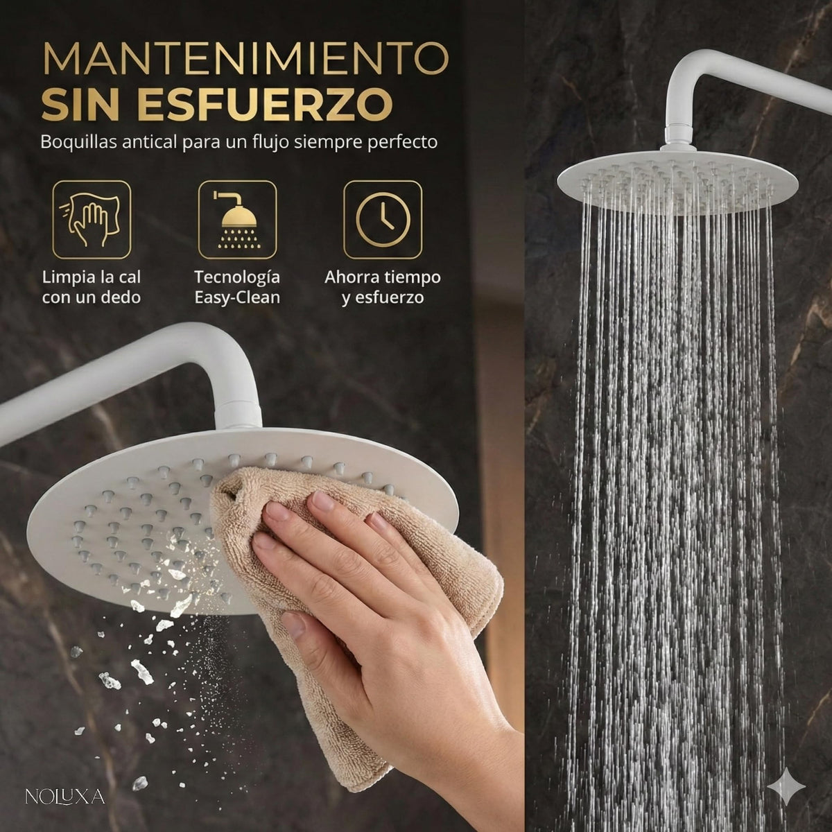 COLUMNA DE DUCHA TERMOSTÁTICA SERIE KENT