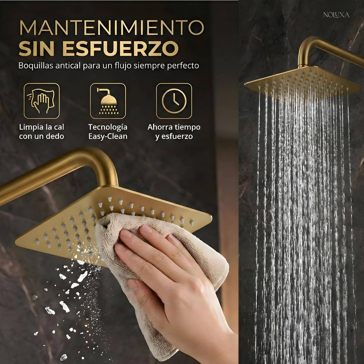 COLUMNA DE DUCHA MONOMANDO SERIE ART
