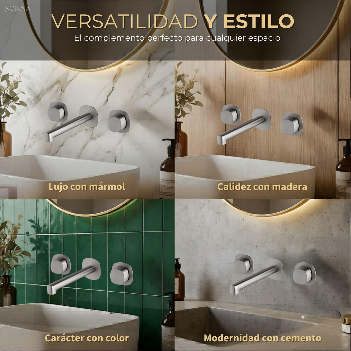 GRIFO LAVABO EMPOTRADO BIMANDO SERIE FIRENZE