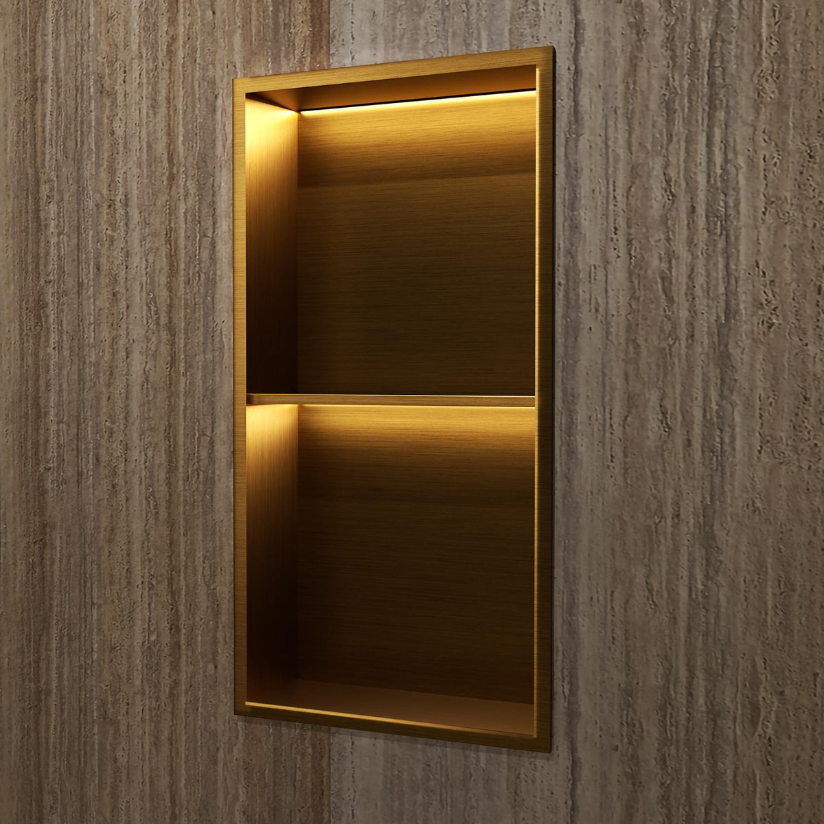 HORNACINA DOBLE 33X63CM CON LUZ LED SERIE MARSHALL
