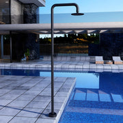 DUCHA PISCINA EXTERIOR EN ACERO INOX. S.316 SERIE OREGON