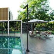 DUCHA PISCINA EXTERIOR EN ACERO INOX. S.316 SERIE OKLAHOMA