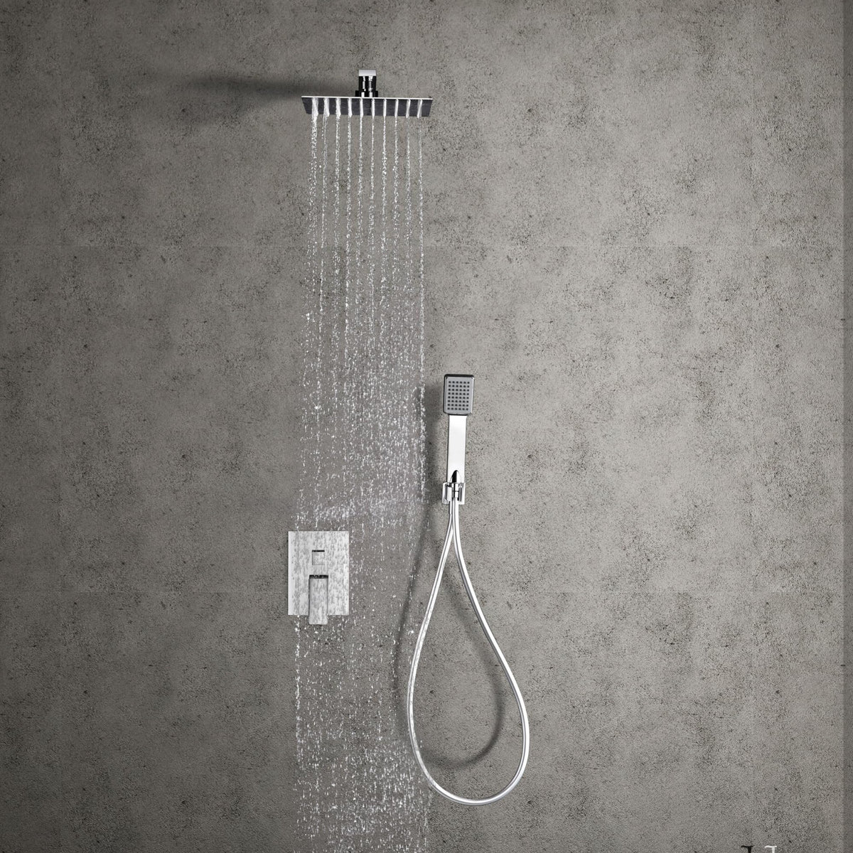 DUCHA EMPOTRADA MONOMANDO SERIE DUBLÍN