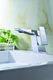GRIFO LAVABO CAÑO BAJO MONOMANDO SERIE ATRIO