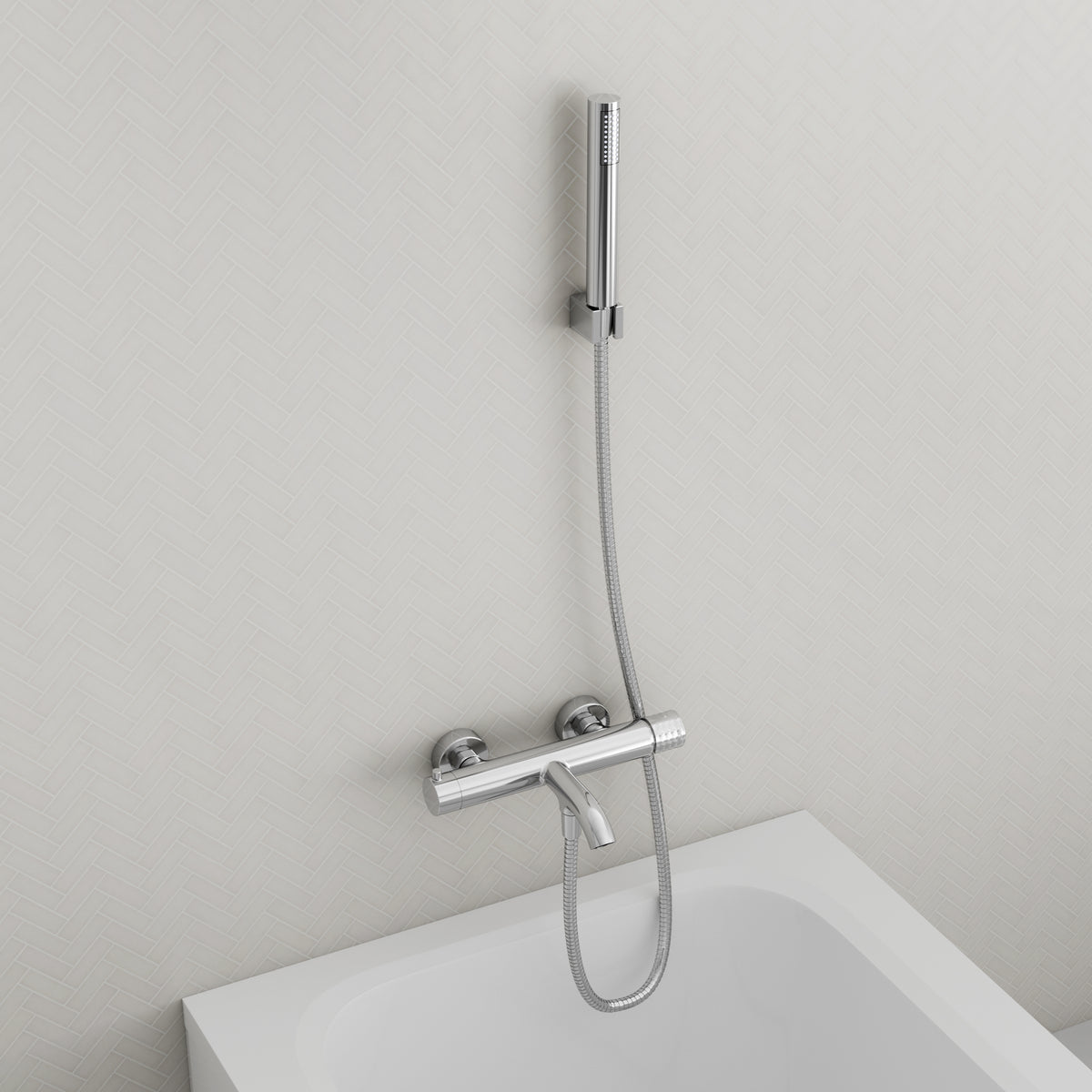 GRIFO BAÑERA Y DUCHA MONOMANDO SERIE HELIOS - Noluxa