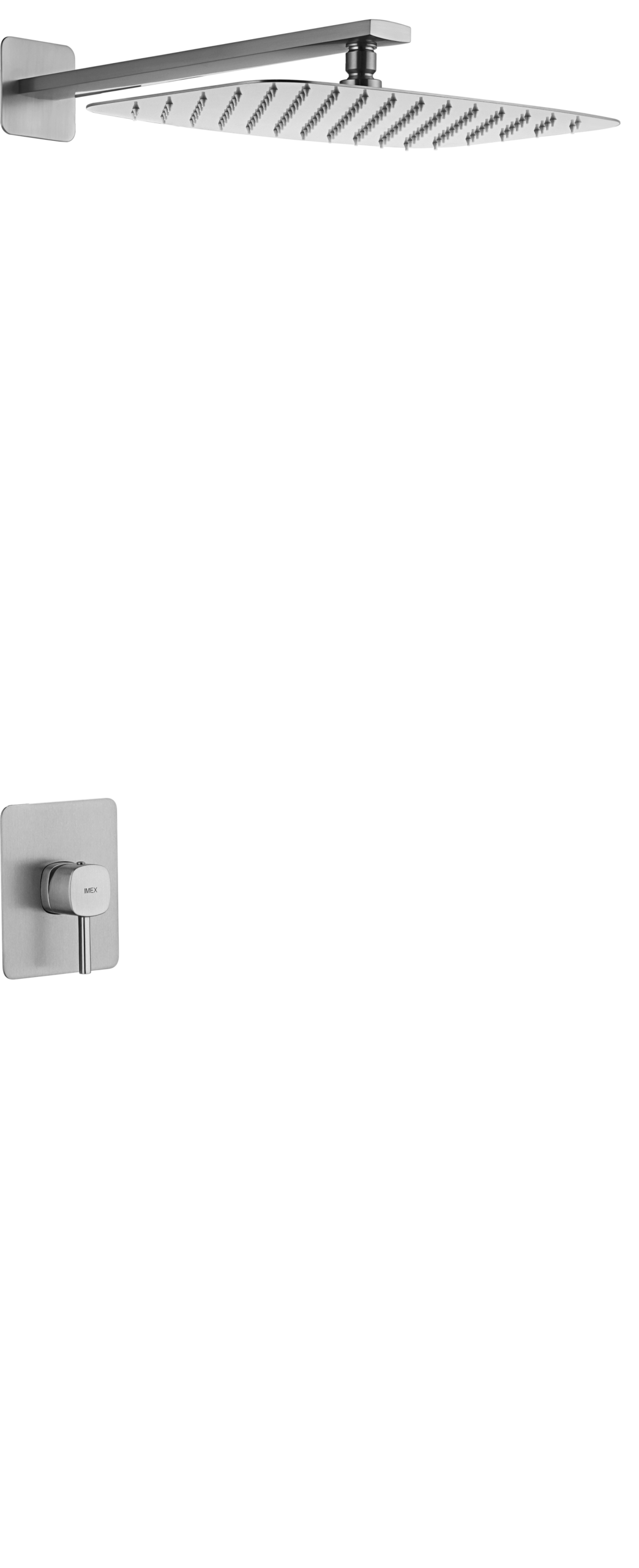 CONCEALED SHOWER 1-OUTLET TOSCANA SERIES (WITHOUT HANDHELD SHOWER)