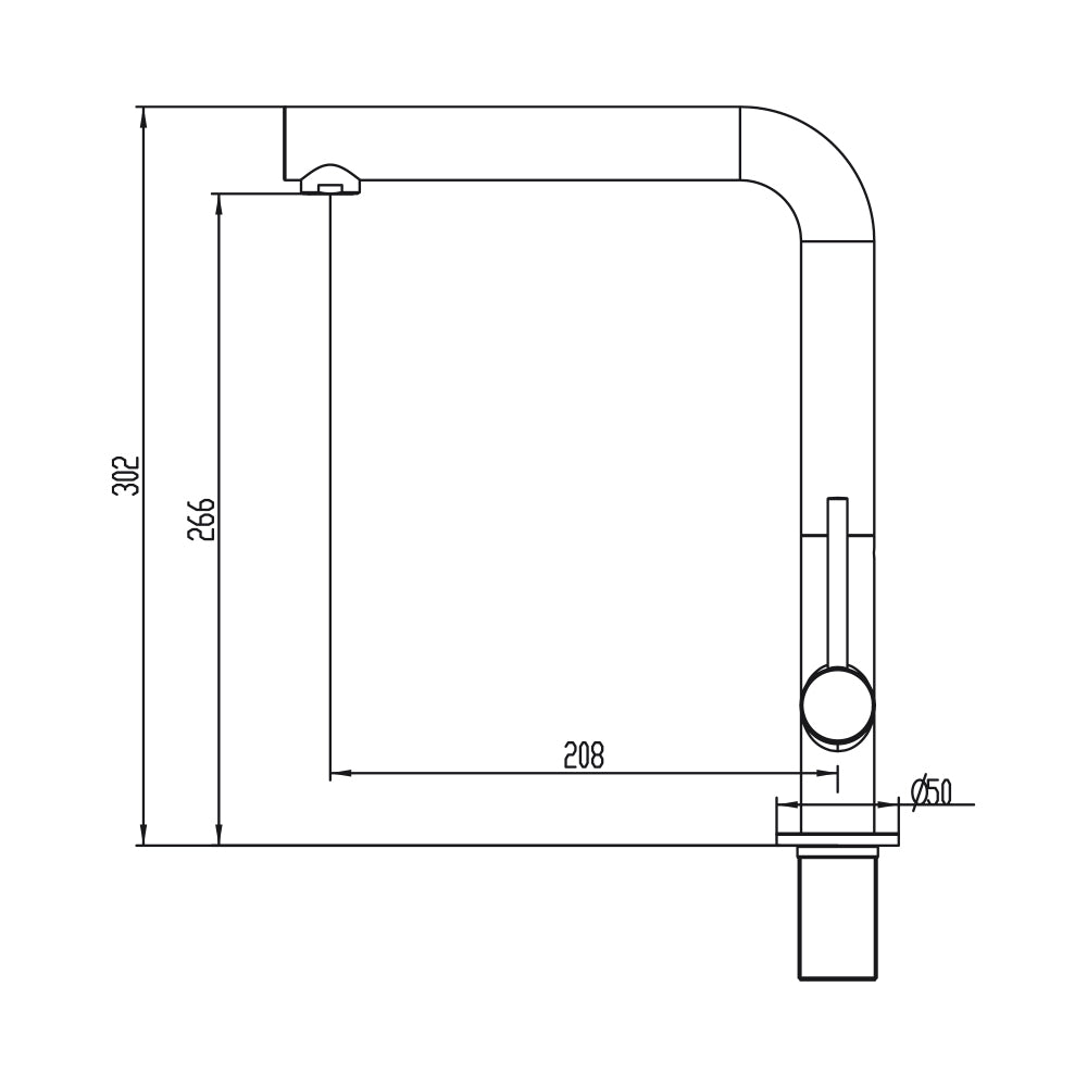 GRIFO DE COCINA SERIE SILVER - Noluxa