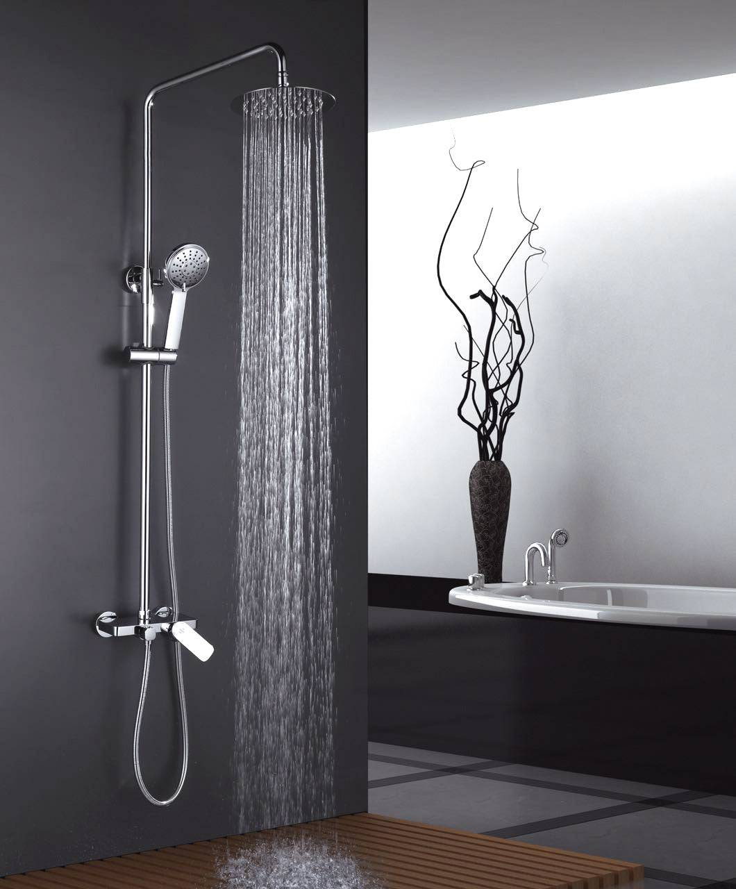 COLUMNA DE DUCHA MONOMANDO SERIE CASSIO